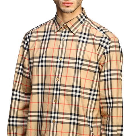 burberry printed shirt|burberry shirts for men outlet.